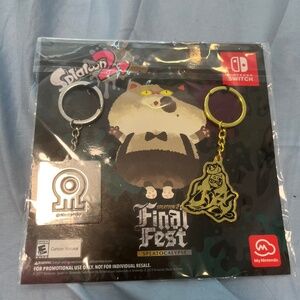 Station 2 final fest splatocalypse keychain 2019 collectible